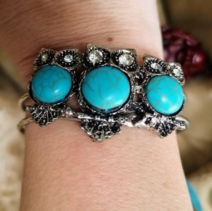 TURQUOISE Owl bracelet
